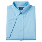 Men's Croft & Barrow&reg; Fitted Button-down Collar Dress Shirt, Size: Xxl18.5-19, Turquoise/blue (turq/aqua)