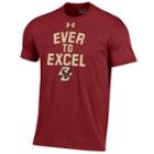 Men's Under Armour Boston College Eagles Charged Tee, Size: Medium, Red