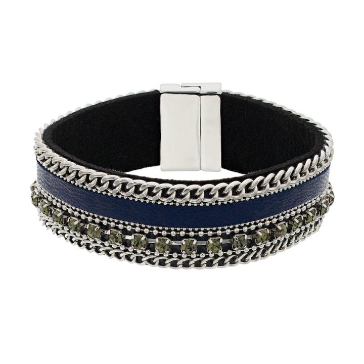 Simply Vera Vera Wang Multi Row Blue Bracelet, Women's, Dark Blue