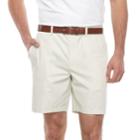 Big & Tall Croft & Barrow&reg; Regular-fit Easy-care Stretch Flat-front Shorts, Men's, Size: 48, Lt Beige