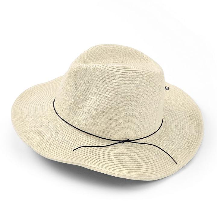 Women's Peter Grimm Tavin Radial Panama Hat, Beig/green (beig/khaki)