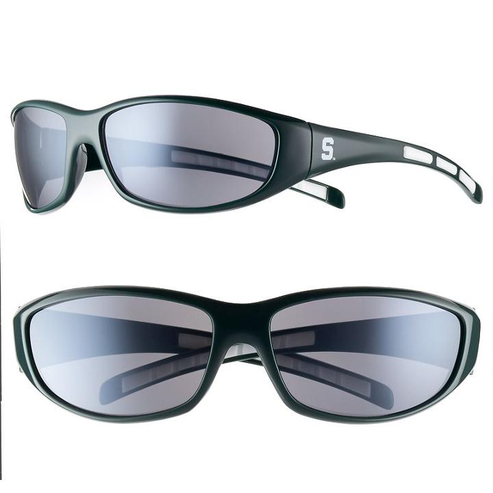 Adult Michigan State Spartans Wrap Sunglasses, Multicolor