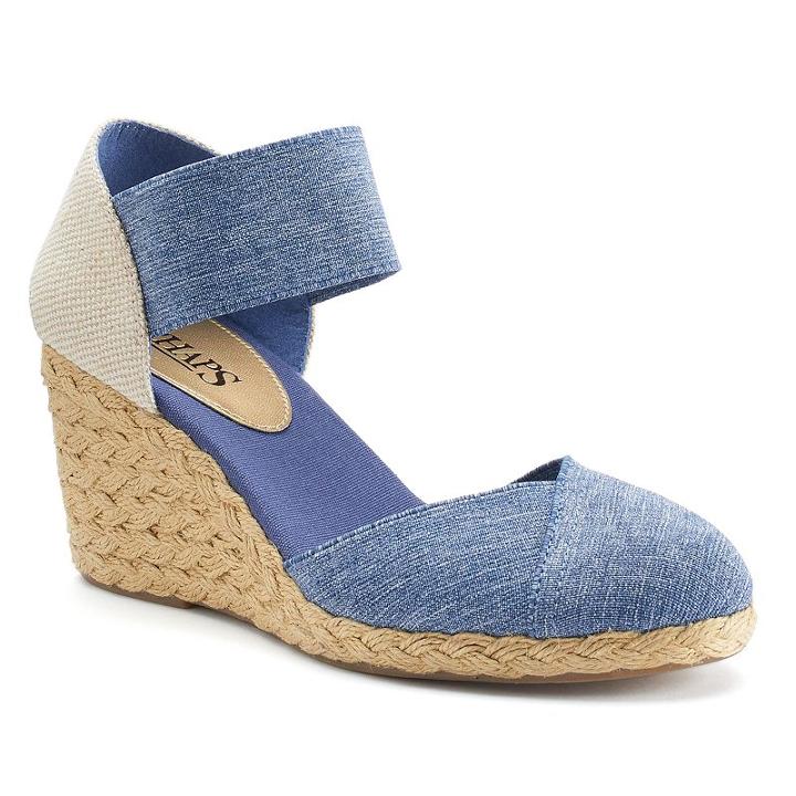 Chaps Chelsi Women's Espadrilles, Size: 10 B, Blue