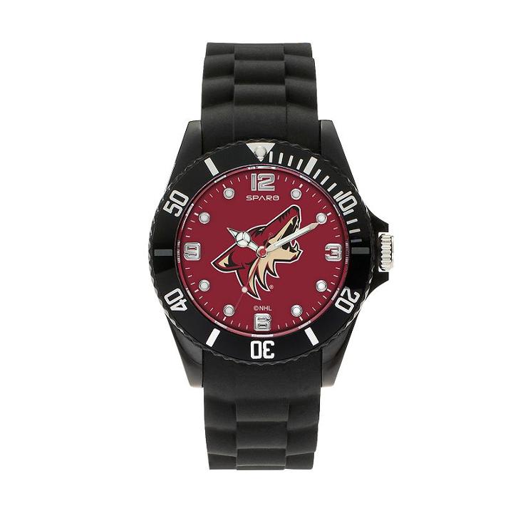 Sparo Men's Spirit Arizona Coyotes Watch, Black