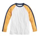 Boys 8-20 Urban Pipeline Striped Raglan Tee, Size: Medium, Gold
