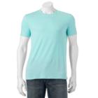 Men's Apt. 9 Solid Tee, Size: Medium, Turquoise/blue (turq/aqua)