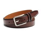 Men's Croft & Barrow&reg; Feather-edge Stitched Belt, Size: 42, Brown Oth