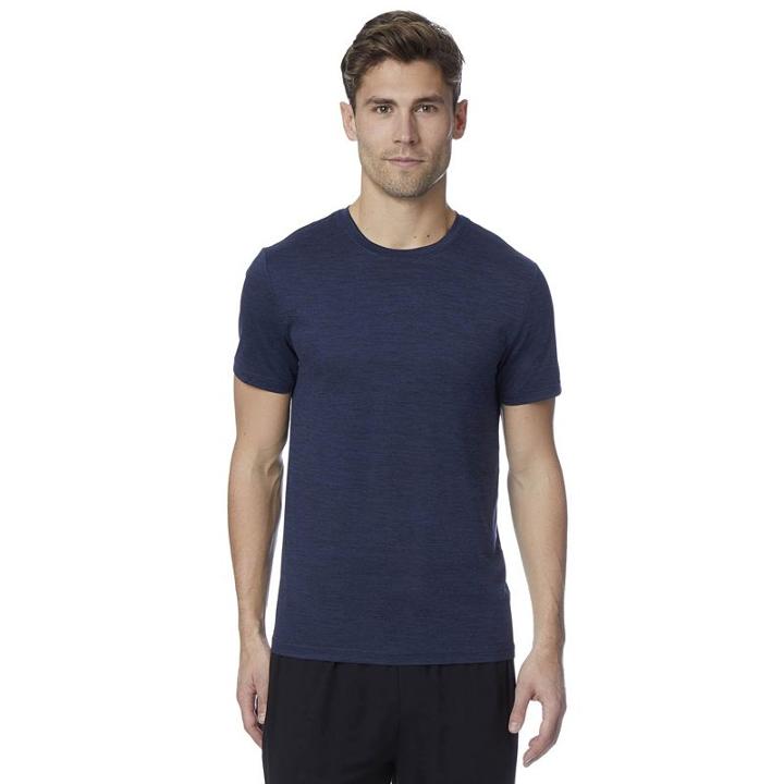 Men's Coolkeep Performance Tee, Size: Regular, Blue (navy)