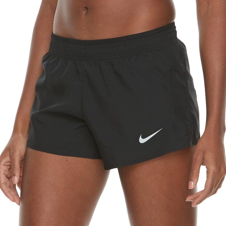 Women's Nike 10k 2 Running Shorts, Size: Large, Grey (charcoal)