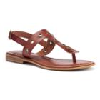 Sonoma Goods For Life&trade; Rawly Women's Sandals, Size: Medium (7.5), Med Brown