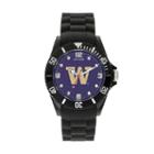 Sparo Men's Spirit Washington Huskies Watch, Black