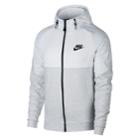 Men's Nike Av15 Full-zip Hoodie, Size: Xl, Light Grey