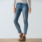 Women's Sonoma Goods For Life&trade; Faded Skinny Jeans, Size: 16 Short, Blue Other