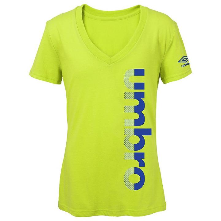 Women's Umbro Graphic Tee, Size: Small, Brt Green