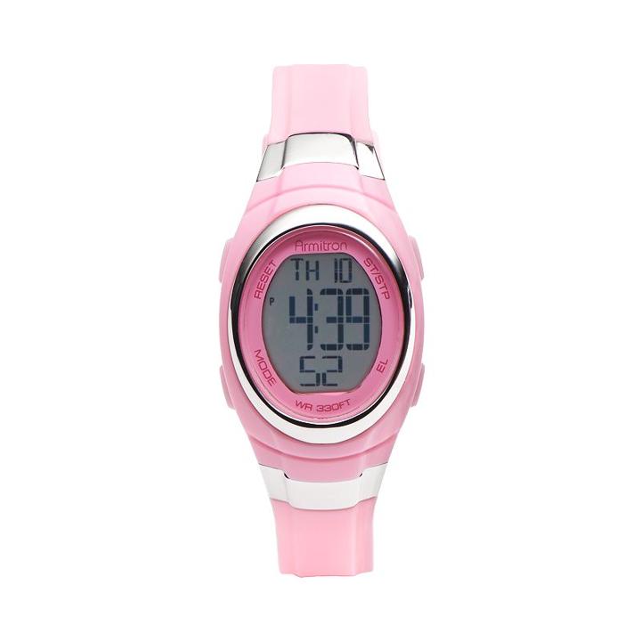 Armitron Women's Digital Chronograph Watch, Size: Small, Pink