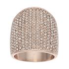 Jennifer Lopez Simulated Crystal Pave Dome Ring, Women's, Size: 7, Brt Pink