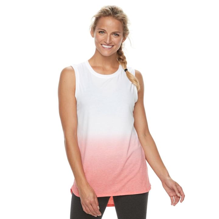 Women's Tek Gear&reg; Dry Tek Slubbed Tank Top, Size: Xs, Natural