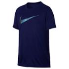 Boys 8-20 Nike Knurling Dri-fit Tee, Size: Medium, Blue