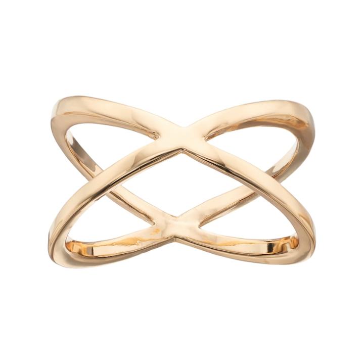 Lc Lauren Conrad X Ring, Women's, Size: 8, Gold