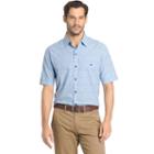 Men's Arrow Boardwalk Bay Classic-fit Plaid Button-down Shirt, Size: Small, Brt Blue