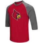Men's Campus Heritage Louisville Cardinals Moops Tee, Size: Large, Dark Red