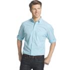 Men's Izod Classic-fit Solid Button-down Shirt, Size: Small, Blue Other