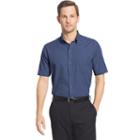 Big & Tall Van Heusen Flex Stretch Short Sleeve Button-down Shirt, Men's, Size: 2xb, Blue Other