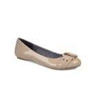 Dr. Scholl's Frankie Women's Buckle Ballet Flats, Size: Medium (6.5), Beig/green (beig/khaki)