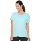 Women's Gaiam Aura Short Sleeve Yoga Top, Size: Xl, Grey Other