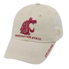 Adult Top Of The World Washington State Cougars Undefeated Adjustable Cap, Dark Beige
