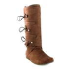 Adult Thomas Costume Boots, Size: 8-9, Brown