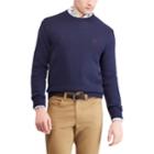 Men's Chaps Regular-fit Crewneck Sweater, Size: Large, Blue (navy)