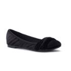 So&reg; Can't Even Women's Velvet Ballet Flats, Size: Medium (8), Black