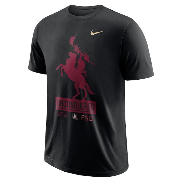 Men's Nike Florida State Seminoles Local Tee, Size: Large, Black