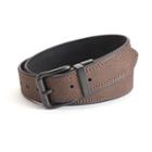 Men's Levi's&reg; Reversible Beveled-edge Double-stitched Belt, Size: Medium, Dark Brown