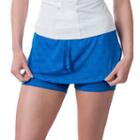Women's Soybu Field Day Tennis Skort, Size: Xl, Blue Other