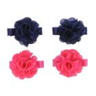 Carter's, Girls 4-pk. Chiffon Flower Hair Clips, Girl's, Multicolor