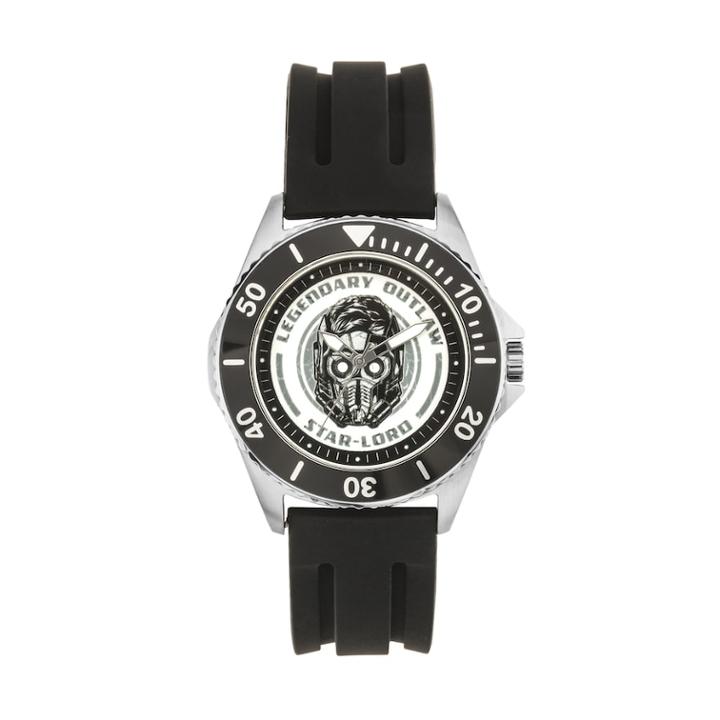 Marvel Guardians Of The Galaxy Vol. 2 Star-lord Men's Watch, Size: Large, Black