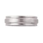 Cherish Always Stainless Steel Wedding Band - Men, Size: 11, Grey