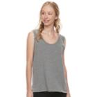 Juniors' So&reg; Muscle Tank, Teens, Size: Large, Black