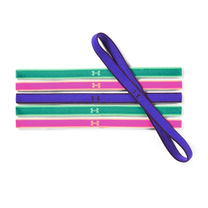 Girls 4-16 Under Armour 6-pk. Mini Headbands, Green