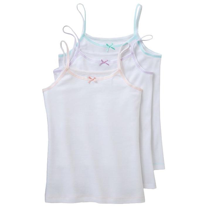 Trimfit 3-pk. Camisoles - Girls, Girl's, Size: 6-8, Orange Oth