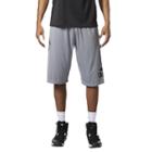 Big & Tall Adidas Crazylight Climalite Shorts, Men's, Size: Xl Tall, Grey