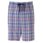 Men's Croft & Barrow&reg; True Comfort Stretch Sleep Shorts, Size: Large, Med Pink