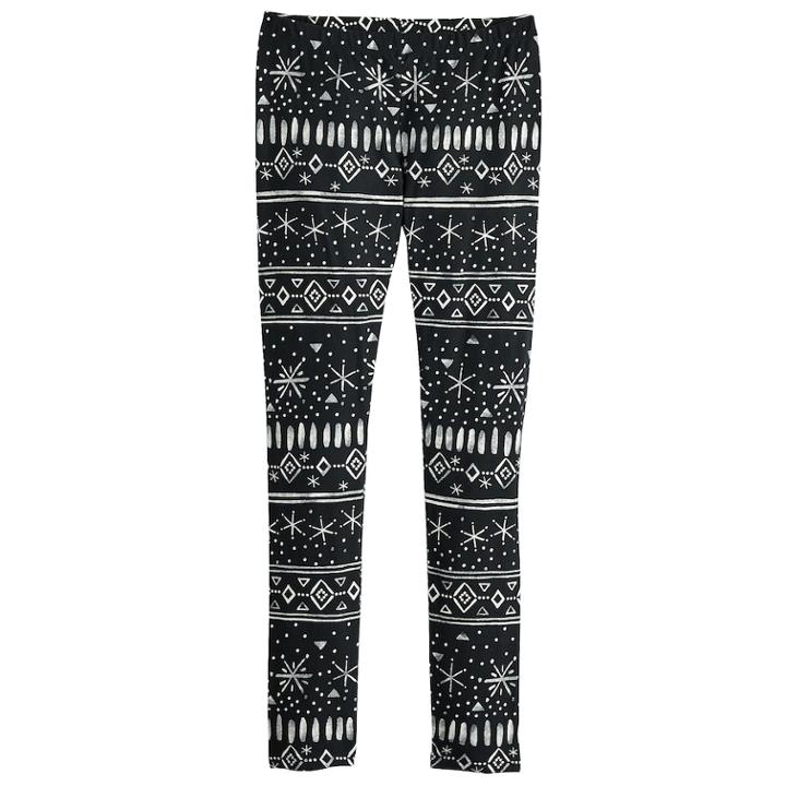 Girls 7-16 & Plus Size So&reg; Cozy Brushed Leggings, Size: 18 1/2, Oxford