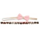 Toddler Girl Oshkosh B'gosh&reg; 2-pk. Metallic Bow & Heart Head Wraps, Size: 2-4, Pink