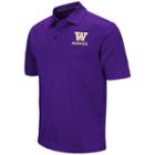 Men's Campus Heritage Washington Huskies Heathered Polo, Size: Xl, Drk Purple