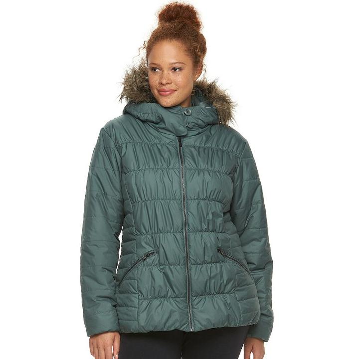 Plus Size Columbia Sparks Lake Hooded Thermal Coil Jacket, Women's, Size: 2xl, Ovrfl Oth