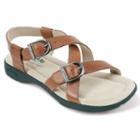 Eastland Lagoon Ii Women's Strappy Sandals, Size: Medium (6), Med Brown