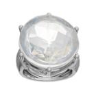 Simply Vera Vera Wang Oversized Round Stone Ring, Women's, Size: 7, Oxford